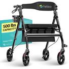 Rollator Walker Helavo Bariatric com assento de 227 kg de capacidade