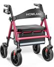 Rollator Walker HOMLAND com rodas todo-terreno Seat 8