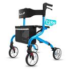 Rollator Walker PLANET WALK superleve com assento azul