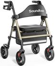 Rollator Walker Soundfuse com assento para idosos 160 kg Rollator Walker Soundfuse com assento para idosos 160 kg