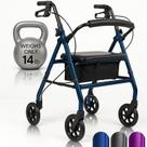 Rollator Walker Vive ultraleve com assento de 6 rodas Rollator Walker Vive ultraleve com assento de 6 rodas