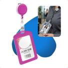 Roller Clip Cracha Para Credencial Carteirinha De Estudante
