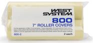 Roller Cover West System 800 7" Foam, pacote com 2 Roller Cover West System 800 7" Foam, pacote com 2