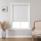 Roller Shades Joydeco 100% Blackout 28x75cm Alumínio branco