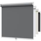 Roller Shades MyShade Blackout sem fio 26x72cm cinza