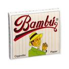Rolling Paper Bambu Regular 1-1/4, pacote de 5 livretos