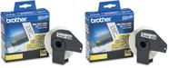 Rollo de Etiquetas Brother DK-1203 para Carpetas 2x87mm Pack de 2