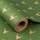 Rollo Jumbo de Papel Kraft RUSPEPA para Envolver Regalos 61x30m Verde Rollo Jumbo de Papel Kraft RUSPEPA para Envolver Regalos 61x30m Verde