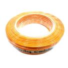 Rolo 100 Metros Fio Laranja Alto Falante 2x2,5mm Paralelo Para Instalação Som Automotivo Carro 100m