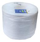 Rolo 220m Corda 4mm Branca Varal Amarração Tela De Proteção