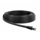 Rolo 50mt cabo pp flex 3 x 4 mm cobrecom
