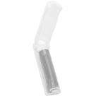 Rolo Adesivo Lavável Portátil de Plástico Cinza 10cm x 3cm - 2496 Lyor