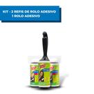 Rolo Adesivo Tira Pelo Scotch Brite 3M e 2 Refis