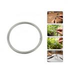 Rolo Arame Galvanizado N.22 Fio Cerca Liso Fino 1Kg 325M Zincado Bijuteria Artesanato Casa Flexivel Rolo Arame Galvanizado N.22 Fio Cerca Liso Fino 1Kg 325M Zincado Bijuteria Artesanato Casa Flexivel