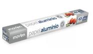 Rolo Bobina Papel Aluminio 45cm X 65 Metros