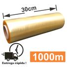 Rolo Bobina Plastico De Filme Pvc 28cm X 300, 45 X 300, 30 X 1000 Metros Resistente e durável para embalar Guarufilm