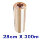 Rolo bobina plástico pvc 28x300m embalar alimento micra 10