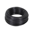 Rolo Cabo 2,5mm 100 Mts Preto Cobrecom Rolo Cabo 2,5mm 100 Mts Preto Cobrecom