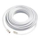 Rolo Cabo Coaxial P/Antena Malha 67% C/ Conector 65 Metros