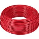 Rolo cabo flexivel 4 mm vermelho megatron Rolo cabo flexivel 4 mm vermelho megatron