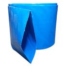 Rolo de 10 Metros de Mangueira Flat Azul 12 Polegadas Irrigação Londribor