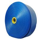 Rolo de 100 Metros de Mangueira Flat Azul Achatada 4 Polegadas Irrigação Londribor