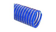 Rolo de 20 Metros Mangueira Espiral Duto Sucção Azul em PVC 1" Com 80PSI Londribor