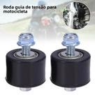 Rolo De Cadeia De Motocicleta 8mm 2 Peças Guia Tensor Deslizante Para Raptor YFM350 YFM 350 Rolo De Cadeia De Motocicleta 8mm 2 Peças Guia Tensor Deslizante Para Raptor YFM350 YFM 350