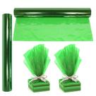 Rolo de Celofane Verde AnapoliZ para Embalagem de Presente 30m x 41cm 2,3 Mil