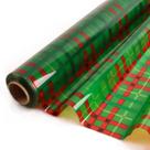 Rolo de embalagem de celofane CMFYHM 86cm x 30m 3 Mil Christmas