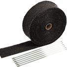 Rolo de envoltório térmico de escape SunPlusTrade para motocicleta de 15 m Rolo de envoltório térmico de escape SunPlusTrade para motocicleta de 15 m