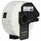Rolo de etiqueta termica compativel brother dk11201 - 29mmx90mm 400 etiquetas preto/branco