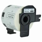 Rolo de etiqueta termica compativel brother dk11209 - 29mmx62mm 800 etiquetas preto/branco