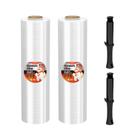 Rolo de filme extensível MUNBYN Industrial Strength 15x1000 pés, pacote com 2