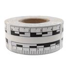 Rolo de fita com escala fotomacrofotográfica para cena de crime 5 cm Rolo de fita com escala fotomacrofotográfica para cena de crime 5 cm