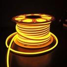 Rolo De Led Neon Amarelo 10m 12v Vendendo Por Metros Led Neo