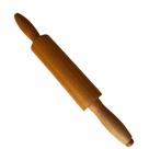 Rolo de Madeira para Massas Profissional Manopla Móvel