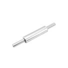 Rolo de Massa Aço Inox Cabo Giratorio Profissional 47cm Rolo de Massa Aço Inox Cabo Giratorio Profissional 47cm