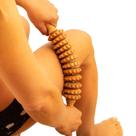Rolo de massagem de madeira Tuuli para cintura e coxa Rolo de massagem de madeira Tuuli para cintura e coxa