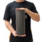 Rolo de Massagem Miofascial Em EVA 30x12cm Pilates Yoga Preto DF1140-PT Dafoca Sports