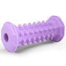 Rolo de massagem para pés QLDT roxo para alívio da fascite plantar