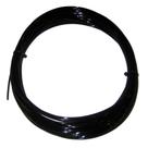 Rolo de monofilamento marítimo Halyard Line Rupp de 400 libras preto de 100 m