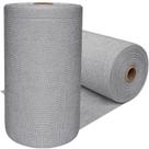Rolo de pano de limpeza OJYUDD Microfiber, pacote 75, 25x25cm, cinza