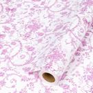 Rolo de papel de embrulho LaRibbons Pink Bow Floral 17x10cm