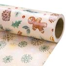 Rolo de papel de Natal reversível RUSPEPA 44x10 m