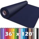 Rolo de papel kraft PH PERKHOMY azul-marinho 91 x 3660 cm 80 GSM Rolo de papel kraft PH PERKHOMY azul-marinho 91 x 3660 cm 80 GSM