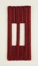 Rolo de Renda para Artesanato 10m x 1cm Vinho