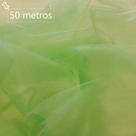 Rolo de Tecido Tule 50 Metros 1,20 Mt Largura Verde Agua Rolo de Tecido Tule 50 Metros 1,20 Mt Largura Verde Agua