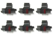 Rolo de tinta COMPUTATIC preto/vermelho IR-40T para Casio HR-300RC