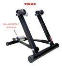 Rolo De Treino TRUE FIT Dobravel Com Suporte Base Niveladora